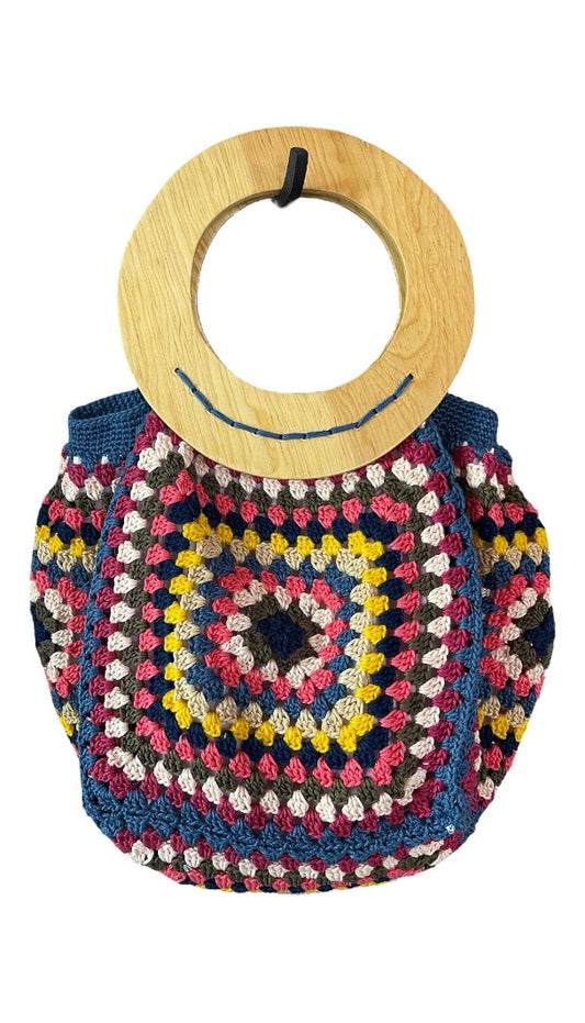 Bolso Tierra Granny con madera
